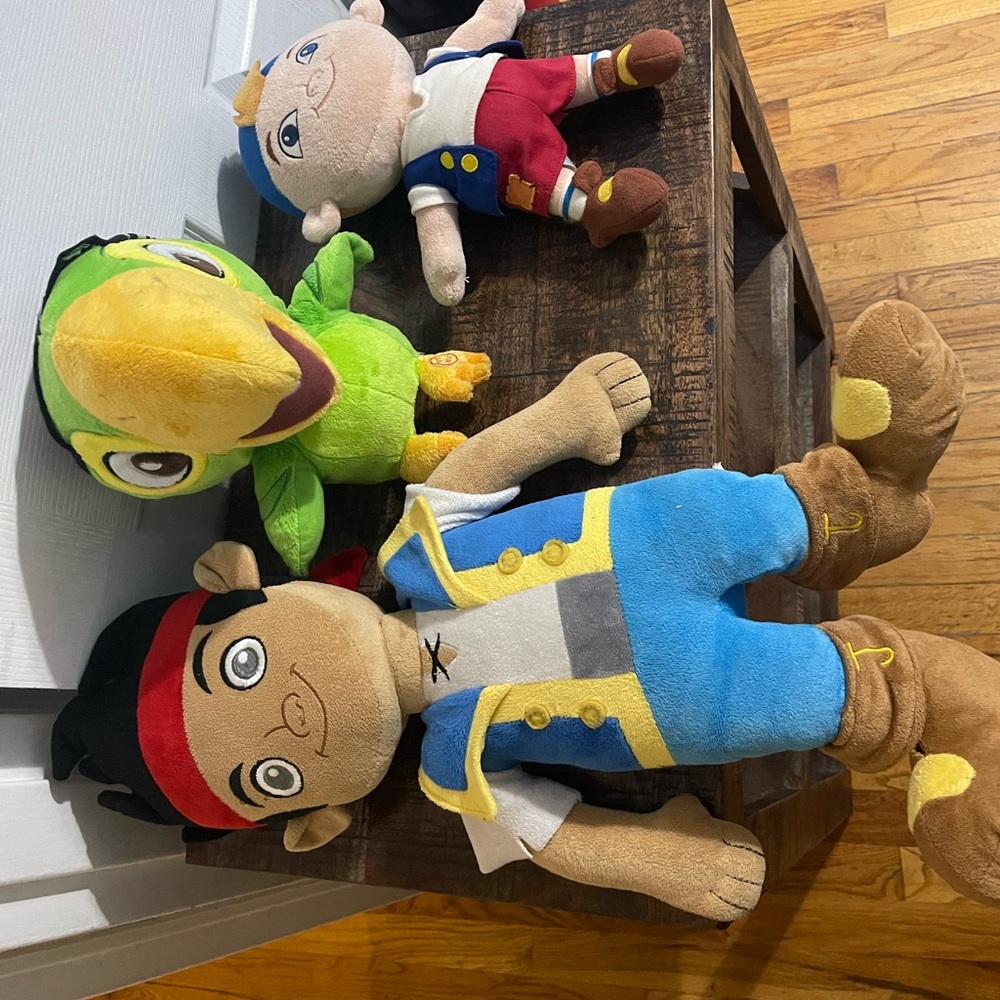 Jake and the Netherlands Pirate stuffed animals